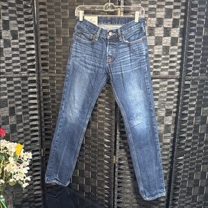 Hollister big boys Slim Fit Blue Jeans